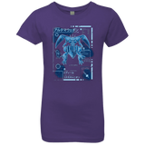 T-Shirts Purple Rush / YXS ULTIMATE BLUE PRINT Girls Premium T-Shirt
