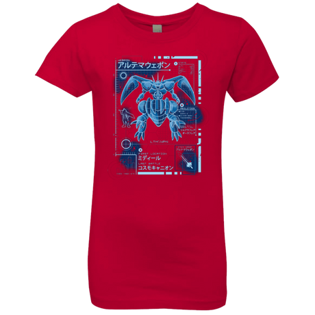 T-Shirts Red / YXS ULTIMATE BLUE PRINT Girls Premium T-Shirt