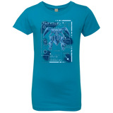 T-Shirts Turquoise / YXS ULTIMATE BLUE PRINT Girls Premium T-Shirt