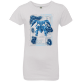 T-Shirts White / YXS ULTIMATE BLUE PRINT Girls Premium T-Shirt