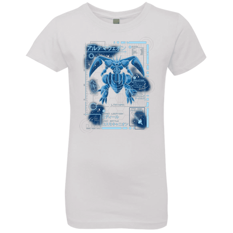 T-Shirts White / YXS ULTIMATE BLUE PRINT Girls Premium T-Shirt