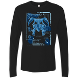 T-Shirts Black / Small ULTIMATE BLUE PRINT Men's Premium Long Sleeve