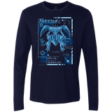 T-Shirts Midnight Navy / Small ULTIMATE BLUE PRINT Men's Premium Long Sleeve