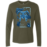 T-Shirts Military Green / Small ULTIMATE BLUE PRINT Men's Premium Long Sleeve