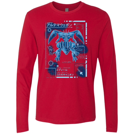 T-Shirts Red / Small ULTIMATE BLUE PRINT Men's Premium Long Sleeve