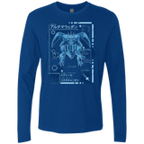 T-Shirts Royal / Small ULTIMATE BLUE PRINT Men's Premium Long Sleeve