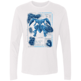 T-Shirts White / Small ULTIMATE BLUE PRINT Men's Premium Long Sleeve