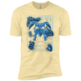 T-Shirts Banana Cream / X-Small ULTIMATE BLUE PRINT Men's Premium T-Shirt