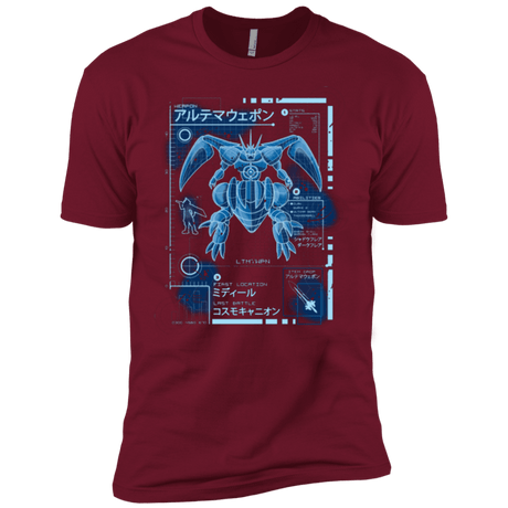 T-Shirts Cardinal / X-Small ULTIMATE BLUE PRINT Men's Premium T-Shirt