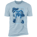 T-Shirts Light Blue / X-Small ULTIMATE BLUE PRINT Men's Premium T-Shirt