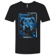 T-Shirts Black / X-Small ULTIMATE BLUE PRINT Men's Premium V-Neck