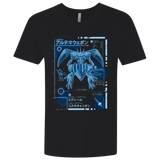 T-Shirts Black / X-Small ULTIMATE BLUE PRINT Men's Premium V-Neck