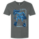 T-Shirts Heavy Metal / X-Small ULTIMATE BLUE PRINT Men's Premium V-Neck