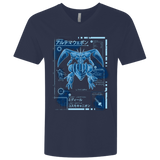 T-Shirts Midnight Navy / X-Small ULTIMATE BLUE PRINT Men's Premium V-Neck