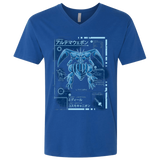 T-Shirts Royal / X-Small ULTIMATE BLUE PRINT Men's Premium V-Neck