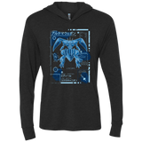 T-Shirts Vintage Black / X-Small ULTIMATE BLUE PRINT Triblend Long Sleeve Hoodie Tee