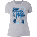 T-Shirts Heather Grey / X-Small ULTIMATE BLUE PRINT Women's Premium T-Shirt