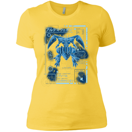 T-Shirts Vibrant Yellow / X-Small ULTIMATE BLUE PRINT Women's Premium T-Shirt