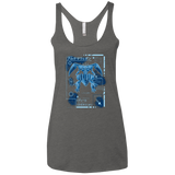 T-Shirts Premium Heather / X-Small ULTIMATE BLUE PRINT Women's Triblend Racerback Tank