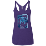 T-Shirts Purple / X-Small ULTIMATE BLUE PRINT Women's Triblend Racerback Tank