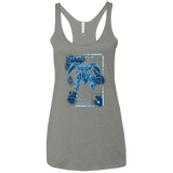 T-Shirts Venetian Grey / X-Small ULTIMATE BLUE PRINT Women's Triblend Racerback Tank
