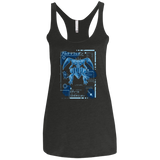 T-Shirts Vintage Black / X-Small ULTIMATE BLUE PRINT Women's Triblend Racerback Tank