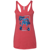 T-Shirts Vintage Red / X-Small ULTIMATE BLUE PRINT Women's Triblend Racerback Tank