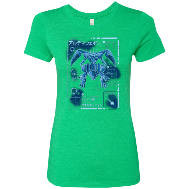 T-Shirts Envy / Small ULTIMATE BLUE PRINT Women's Triblend T-Shirt