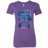 T-Shirts Purple Rush / Small ULTIMATE BLUE PRINT Women's Triblend T-Shirt