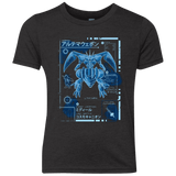 T-Shirts Vintage Black / YXS ULTIMATE BLUE PRINT Youth Triblend T-Shirt