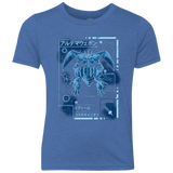 T-Shirts Vintage Royal / YXS ULTIMATE BLUE PRINT Youth Triblend T-Shirt