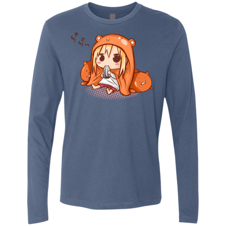 T-Shirts Indigo / Small Umaru Chan Men's Premium Long Sleeve