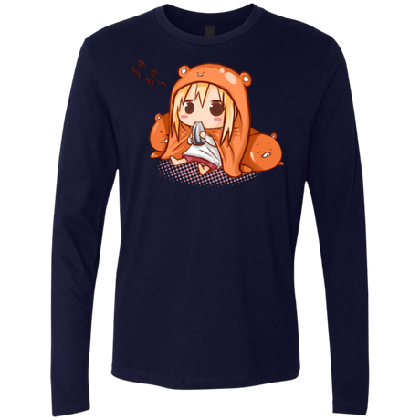 T-Shirts Midnight Navy / Small Umaru Chan Men's Premium Long Sleeve