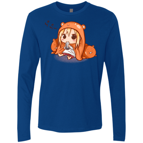 T-Shirts Royal / Small Umaru Chan Men's Premium Long Sleeve