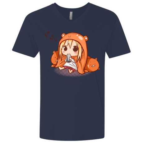 T-Shirts Midnight Navy / X-Small Umaru Chan Men's Premium V-Neck