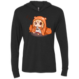 T-Shirts Vintage Black / X-Small Umaru Chan Triblend Long Sleeve Hoodie Tee