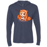 T-Shirts Vintage Navy / X-Small Umaru Chan Triblend Long Sleeve Hoodie Tee
