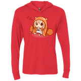 T-Shirts Vintage Red / X-Small Umaru Chan Triblend Long Sleeve Hoodie Tee