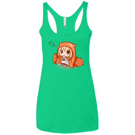 T-Shirts Envy / X-Small Umaru Chan Women's Triblend Racerback Tank