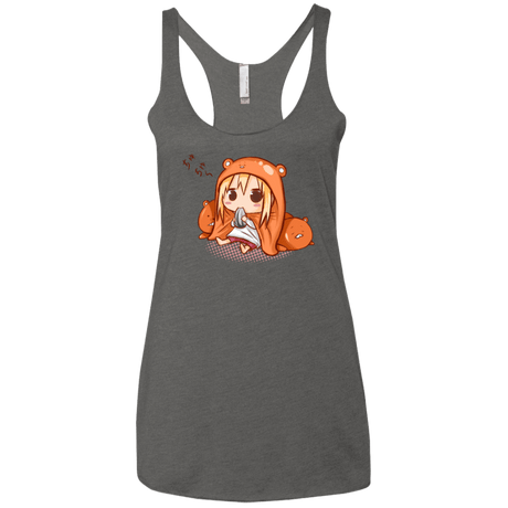 T-Shirts Premium Heather / X-Small Umaru Chan Women's Triblend Racerback Tank