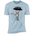 T-Shirts Light Blue / YXS Umbrella Banksy Boys Premium T-Shirt