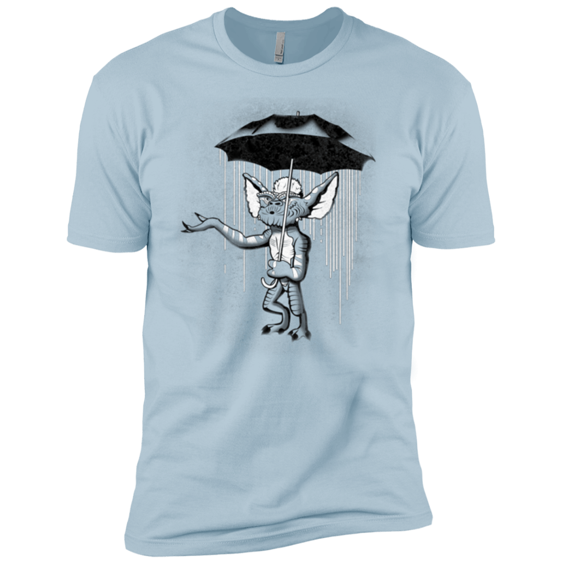 T-Shirts Light Blue / YXS Umbrella Banksy Boys Premium T-Shirt