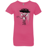 T-Shirts Hot Pink / YXS Umbrella Banksy Girls Premium T-Shirt