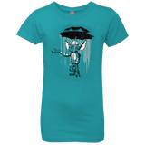T-Shirts Tahiti Blue / YXS Umbrella Banksy Girls Premium T-Shirt