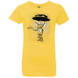 T-Shirts Vibrant Yellow / YXS Umbrella Banksy Girls Premium T-Shirt