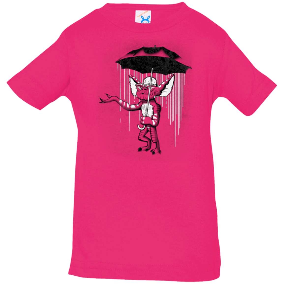 T-Shirts Hot Pink / 6 Months Umbrella Banksy Infant Premium T-Shirt