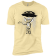T-Shirts Banana Cream / X-Small Umbrella Banksy Men's Premium T-Shirt