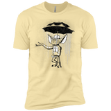 T-Shirts Banana Cream / X-Small Umbrella Banksy Men's Premium T-Shirt