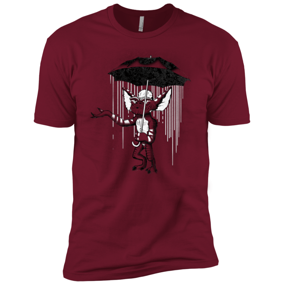 T-Shirts Cardinal / X-Small Umbrella Banksy Men's Premium T-Shirt