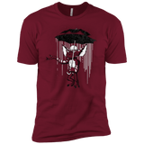 T-Shirts Cardinal / X-Small Umbrella Banksy Men's Premium T-Shirt